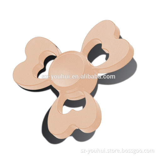 Clover Shaped Metal hand toys Fidget Spinner